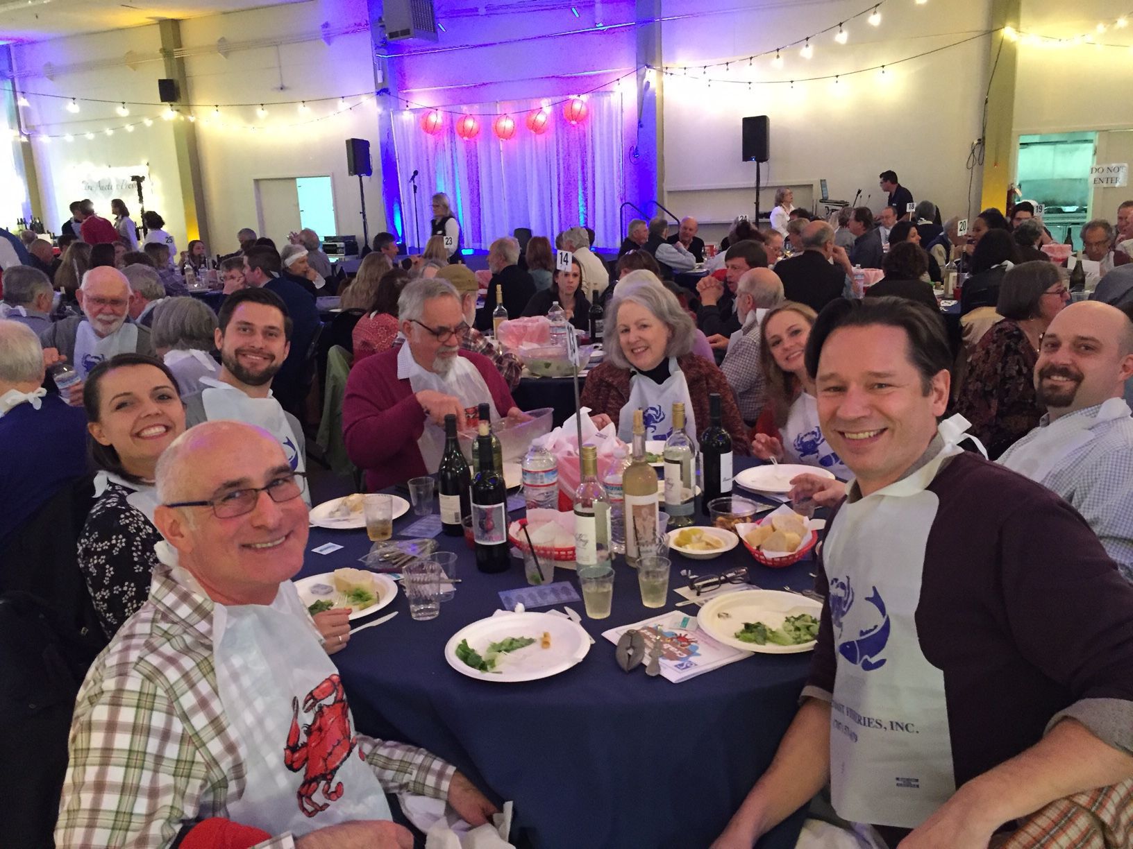 Crab Feed guests
